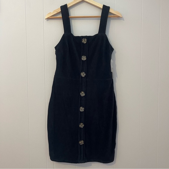 No Boundaries Dresses & Skirts - Women’s Corduroy Black Dress